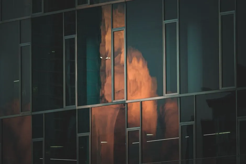 Can mirrors face windows in feng shui - dramatic clouds reflecting in wall mirror showing chi energy flow near windows